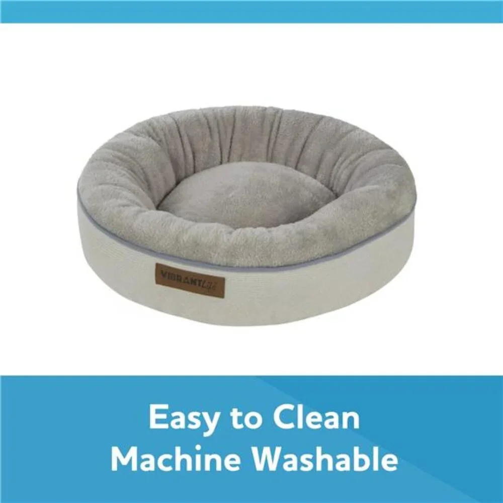 Round Dreamer MattressDog Bed, Small, 22